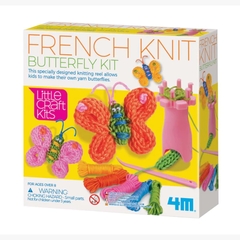 Kit borboleta de malha francesa da Little Craft Kids da 4M.