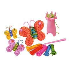 Kit borboleta de malha francesa da Little Craft Kids da 4M. - comprar online