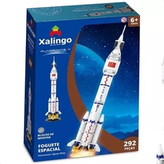 Foguete Espacial Blocos de Montar 292 Peças Xalingo - comprar online