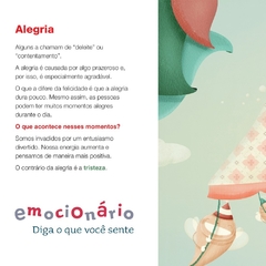 Emocionário - O Dicionário de Emoções - loja online