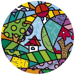 Puzzle Romero Britto Dia de Sol Circular 600 Peças - Grow - comprar online