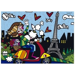 Quebra-Cabeça - 1000 Peças - Romero - Britto - Paris - Grow - comprar online