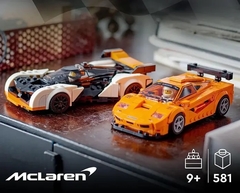 LEGO Speed Champions 76918 McLaren Solus GT e McLaren F1 LM - Balloon Brinquedos Diferentes