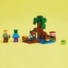 LEGO Minecraft - A Aventura no Pântano - Balloon Brinquedos Diferentes