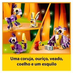 LEGO Creator 3 em 1 Criaturas da Floresta da Fantasia - comprar online