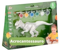 Brinquedo Dinossauro Coleção Dino Paint P/ Pintar - Zoop Toys - Balloon Brinquedos Diferentes