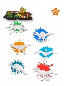 Brinquedo Dinossauro Coleção Dino Paint P/ Pintar - Zoop Toys - comprar online