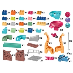 Blok blok Dinossauros Construir e Brincar 62 Pçs - Zoop Toys - comprar online