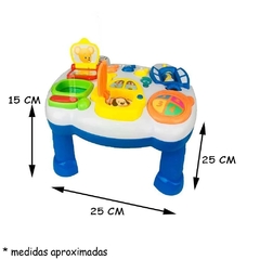 Mesinha De Atividades Didática Casinha Com Luz E Som - Zoop Toys - Balloon Brinquedos Diferentes