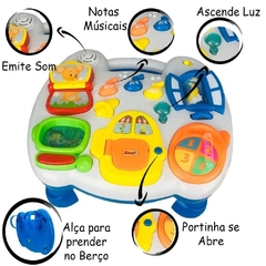 Mesinha De Atividades Didática Casinha Com Luz E Som - Zoop Toys - comprar online