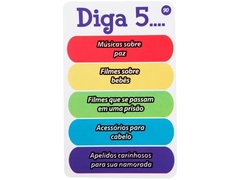 Jogo Diga 5 Tabuleiro - Estrela na internet