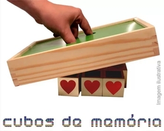 CUBOS DE MEMÓRIA - JOGO EDUCATIVO - CARIMBRÁS na internet