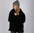 Campera Cozy Days Zip Hood Negro en internet