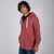 Campera All Day Zip Hood Bordó