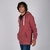 Campera All Day Zip Hood Bordó - comprar online