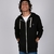 Campera All Day Zip Hood Negro