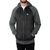 Campera Balance Zip Hood Negro