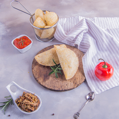 Empanada de carne desmechada