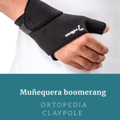 MUÑEQUERA BOOMERANG CON DEDO