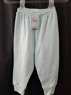 Pantalon algodon con pie rayas - comprar online