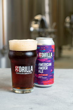 AMERICAN AMBER ALE pack por 6 latas de 473cm3 - Gorilla Brewing