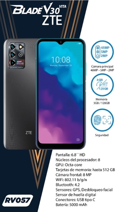 ZTE BLADE V30 128GB 3 RAM