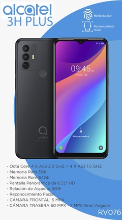 ALCATEL 3H PLUS 64BG