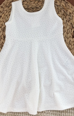 Vestido Blanco Broderie