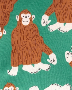 Carter's Set 4 piezas Pijama de algodón 100% ajustado "Gorilla" - comprar online