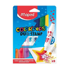 Marcadores Color Peps Duo Stamp x 8 Maped