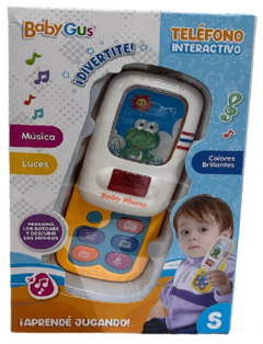 Telefono Baby Gus con sonido y Luz