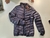 Campera puffer azul