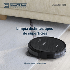 Robot Aspiradora Trapeadora Ecovacs Deebot 661 Con Wifi - tienda online