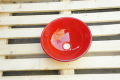 Bacha tipo Bowl Roja 31x12 CM - comprar online