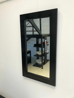 Espejo 40x70cm Color Wengue Marco de Madera - comprar online
