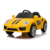 Carro elétrico infantil Amarelo Mini Porshe BangToys