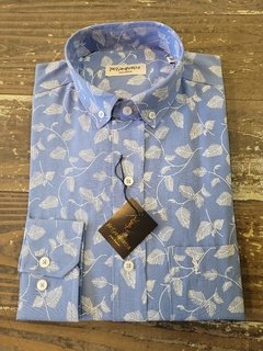 Camisa YSL clásica estampada