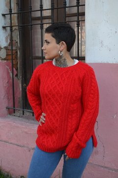 Sweater GB lana largo - tienda online