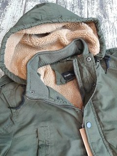 Parka GB con corderito unisex LIQUIDACION en internet