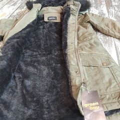 Parka GB con corderito DAMA - comprar online