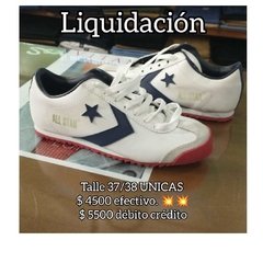 Liquidación zapatilla 37/38