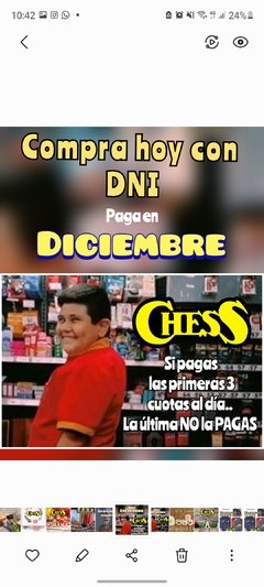 Compra HOY paga en Diciembre