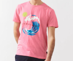 Remera Bensimon logo ola - tienda online