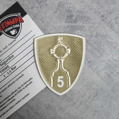 Patch Libertadores 2023 - 5 Titulos