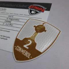 Patch  Libertadores 2 Titulos