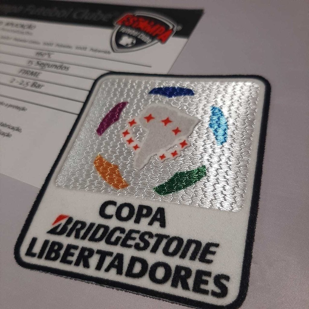 Copa Libertadores de América bridgestone patch CONMEBOL LIBERTADORES FINAL  Badge