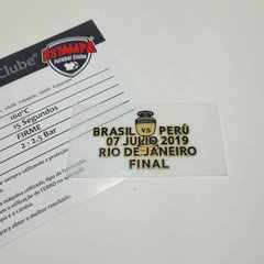 Data Match Final Copa America 2019