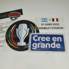 Patch Finalíssima - Argentina