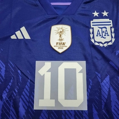 Nameset 10 Messi - Argentina 2022 Away na internet