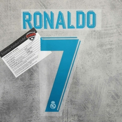 Nameset 7 Ronaldo - Real Madrid 2017